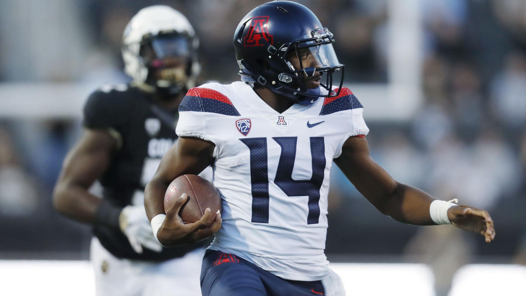 Historic performance by Arizona Wildcats QB Khalil Tate draws national attention